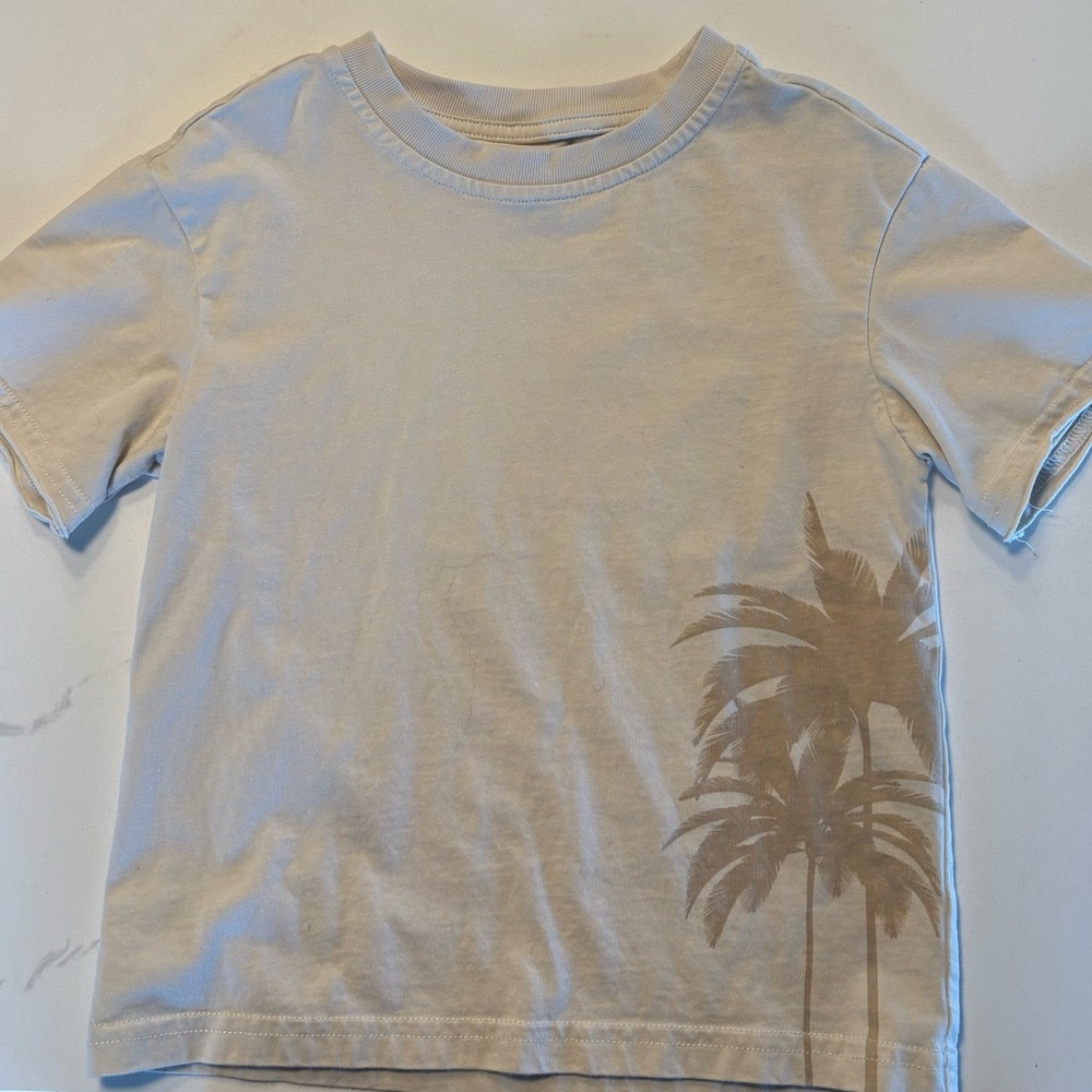 *Set* Little Bipsy Resort Palm Tee & Short, 4-5T